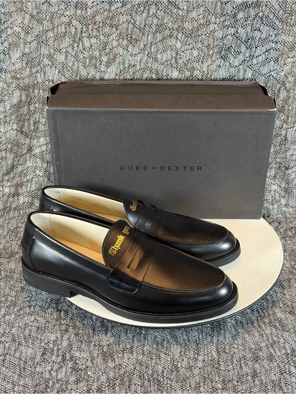 Duke + Dexter Wilde Thank You, Good Night Penny Loafer Men's